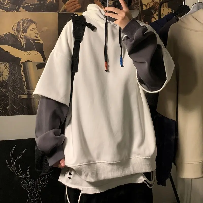 Hooded Sweatshirts for Man Bla - Streetwear Brand Cheap recension och pris