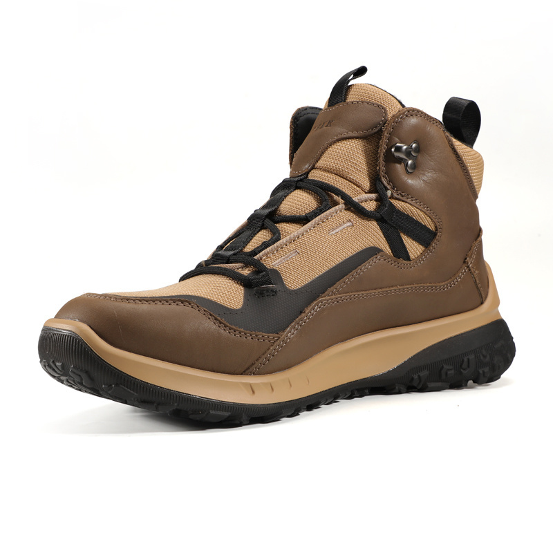 High Top Leather Shoes Men Lux - Streetwear Outdoor Brand recension och pris