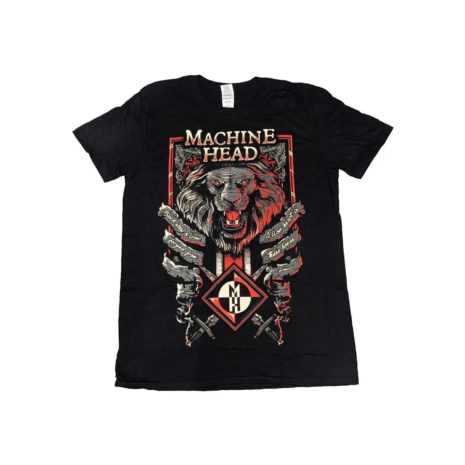 MACHINE HEAD Lion Heart T SHIR - Streetwear Brand Heart recension och pris