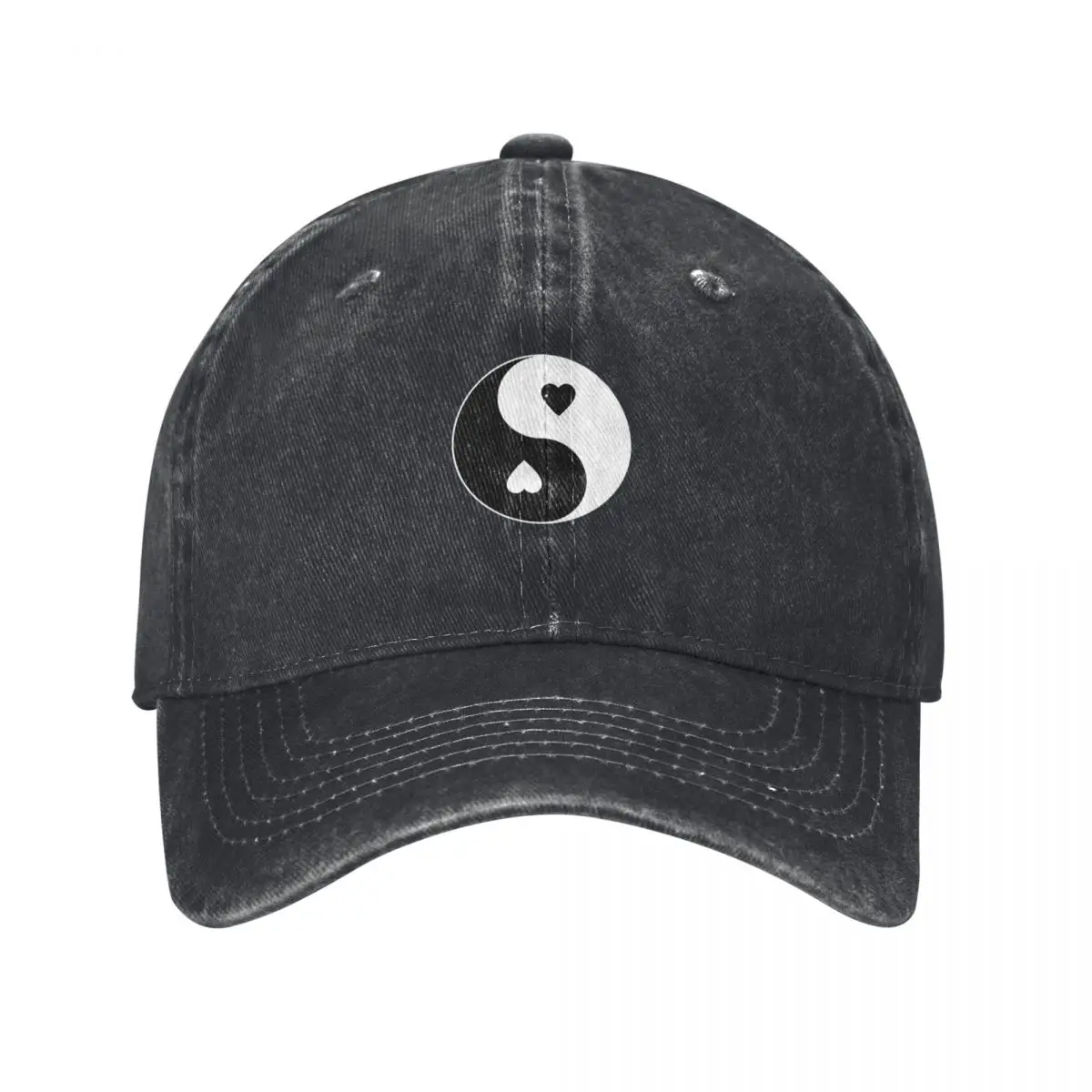 yin yang heart symbol Baseball - Streetwear Brand Heart recension och pris