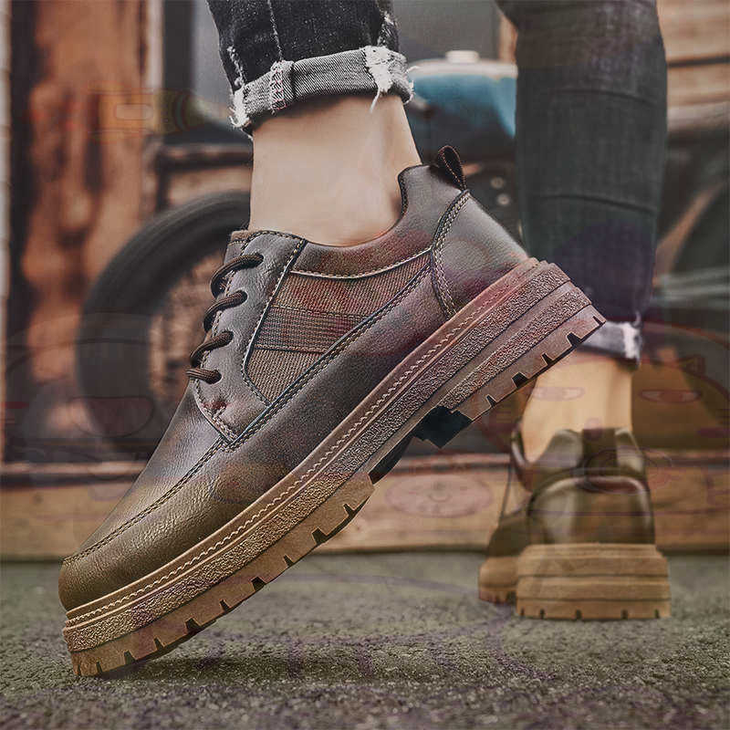 Dark Natural Leather Fashion T - Streetwear Brand Cheap recension och pris