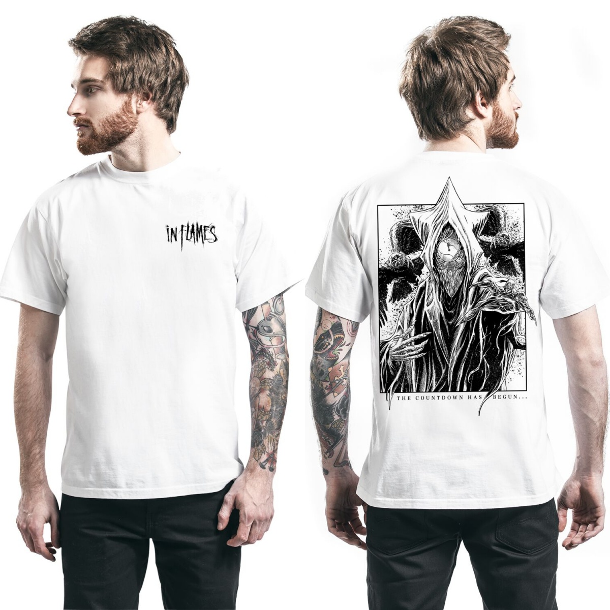 Y2k in Flames Graphic Cotton T - Streetwear Brand Y2K recension och pris