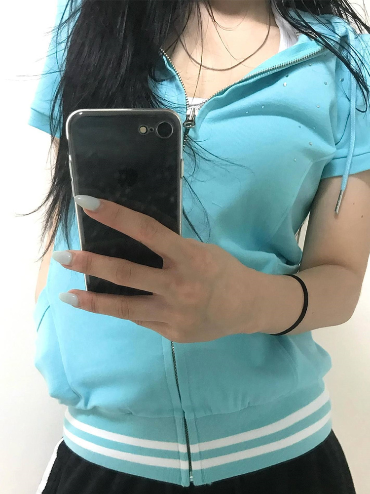 Women's Y2K Hot Girl Zipper Ho - Streetwear Brand Y2K recension och pris