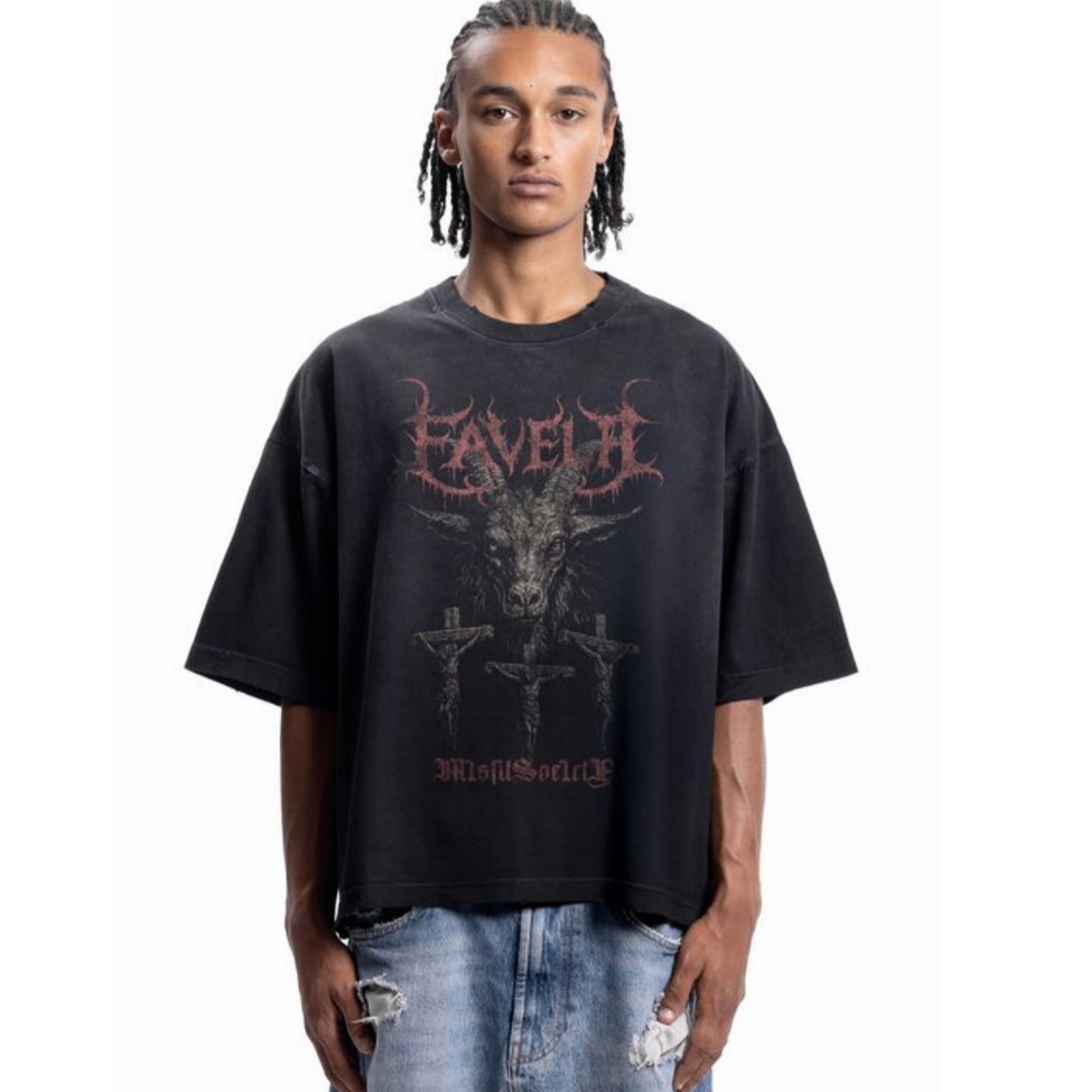 Sacred Heart Metal Font Street - Streetwear Brand Heart recension och pris