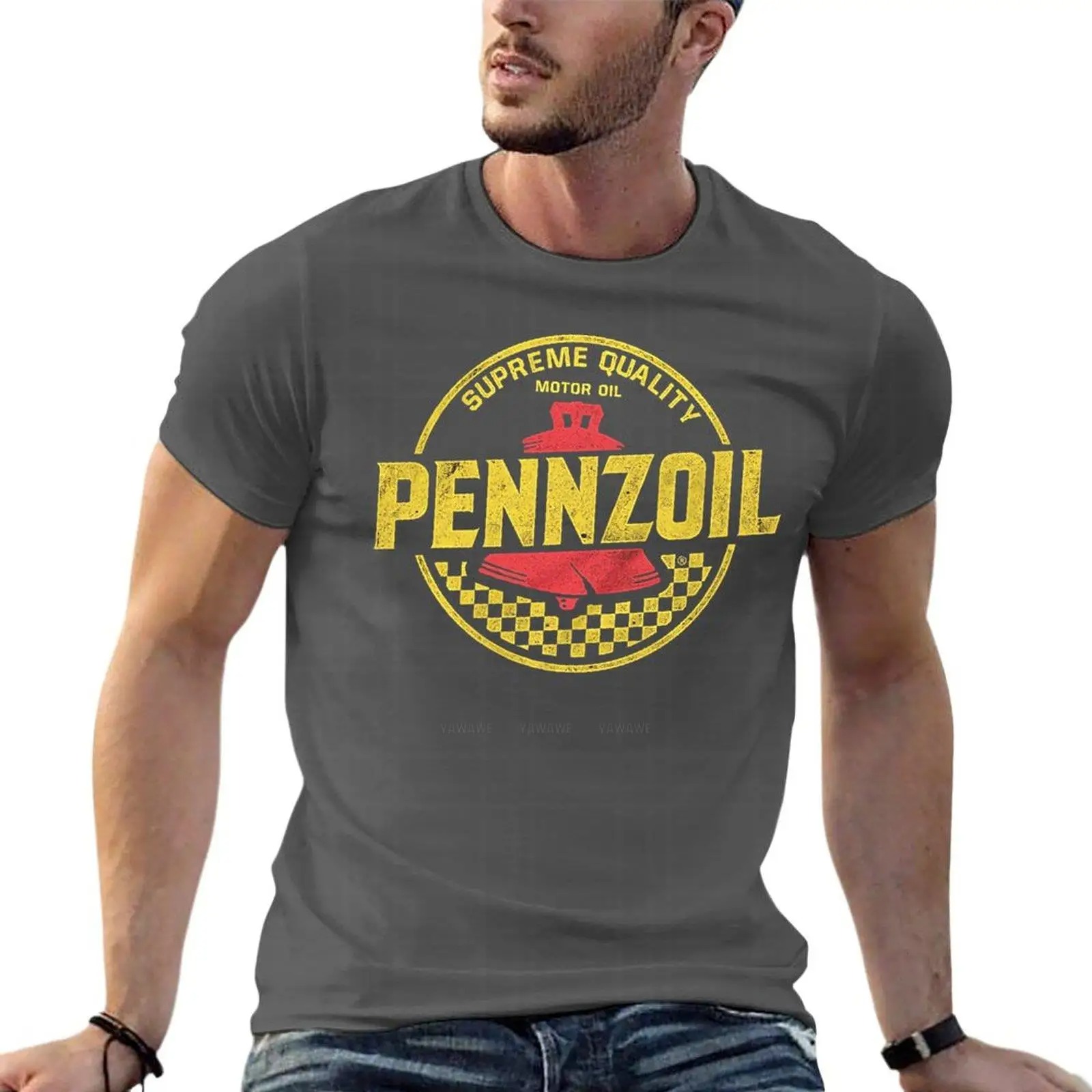Distressed Pennzoil Motor Oil  - Streetwear Clothing Brand Logo recension och pris