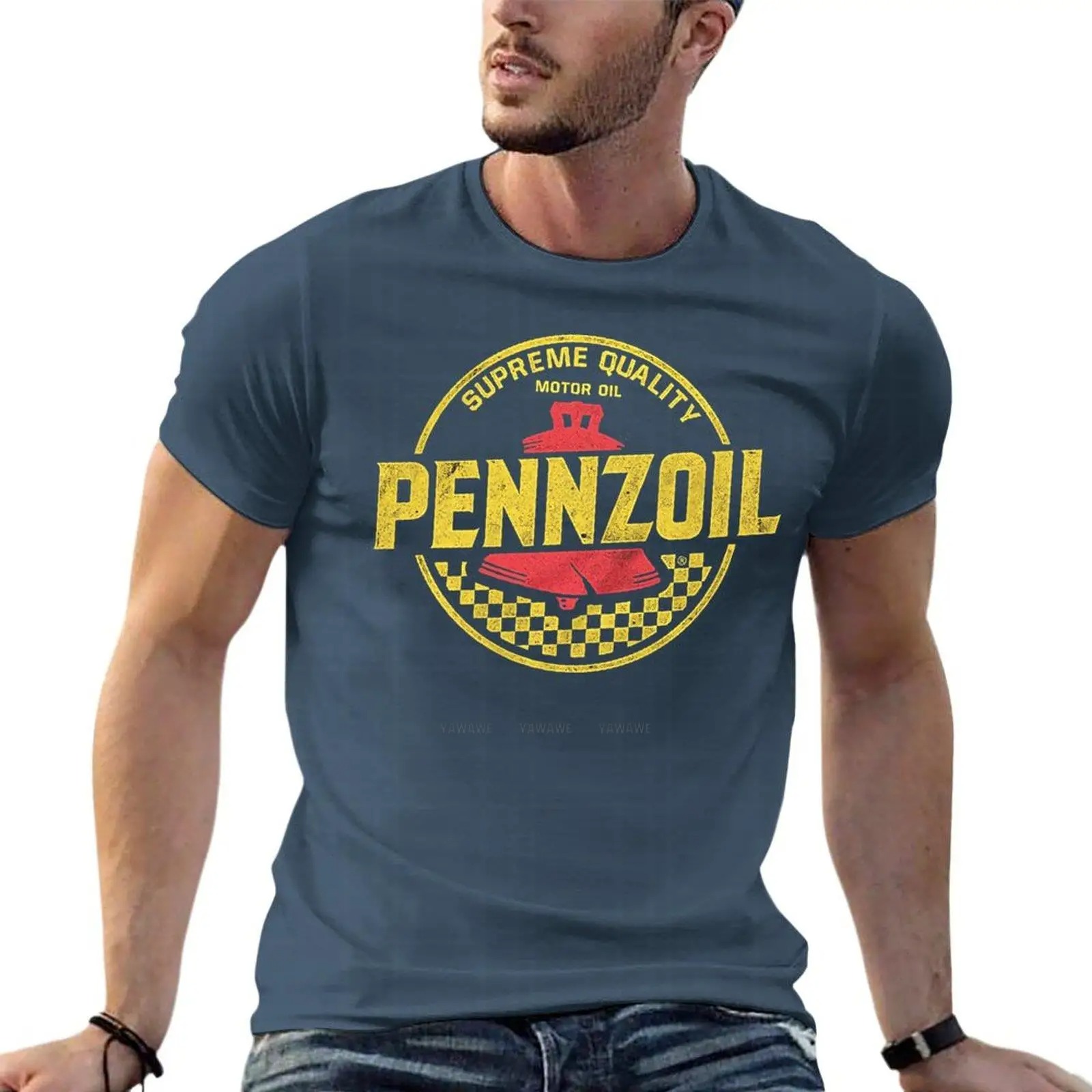 Distressed Pennzoil Motor Oil  - Streetwear Clothing Brand Logo recension och pris